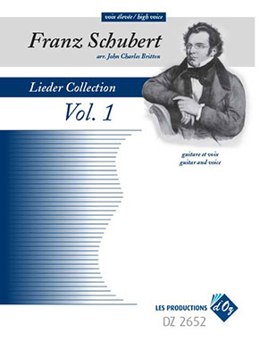 Franz Schubert - Lieder Collection, Vol. 1 For Guitar