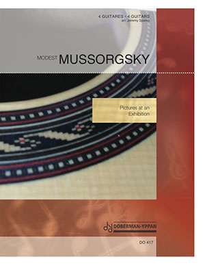 Modest MUSSORGSKY - Pictures at an Exhibition For 4 Guitars