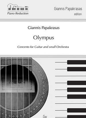 Olympus. Concerto for Classical Guitar and Small Orchestra