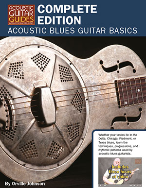 Acoustic Blues Guitar Basics Complete Edition Book + DVD