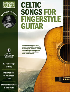 Celtic Songs for Fingerstyle Guitar Complete Edition Book + DVD