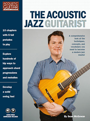 The Acoustic Jazz Guitarist Book + DVD