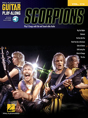 Scorpions Guitar Play-Along Volume 174 + CD