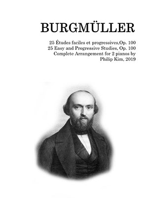 Burgmüller - 25 Easy and Progressive Studies Opus 100 for 2 pianos (Complete)