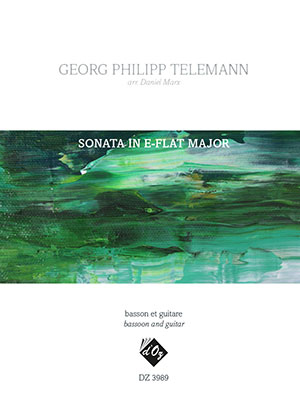 TELEMANN - Sonatina in E-Flat Major - For Guitar And Basson