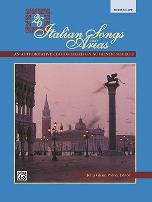 a 26 Italian Songs and Arias