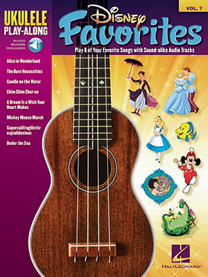 Disney Favorites Ukulele Play-Along Volume 7 + CD