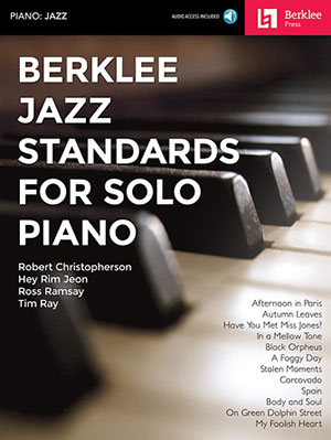 Berklee Jazz Standards for Solo Piano + CD