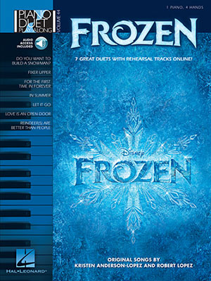 Frozen Piano Duet Play-Along Volume 44 + CD