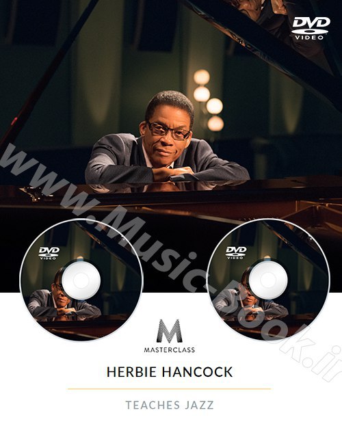 Herbie Hancock Teaches Jazz - Piano MasterClass Edition Book + 2DVD