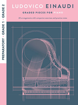 Ludovico Einaudi Graded Pieces for Piano Preperatory Grade 1 And 2