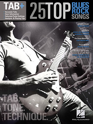 a 25 Top Blues\Rock Songs – Tab. Tone. Technique