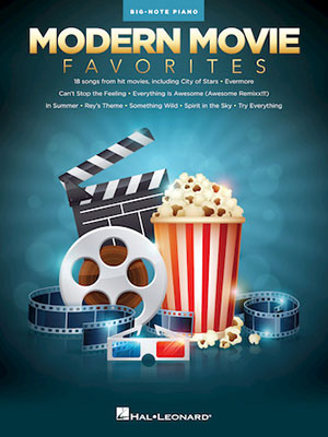 Modern Movie Favorites - Big Note Songbook